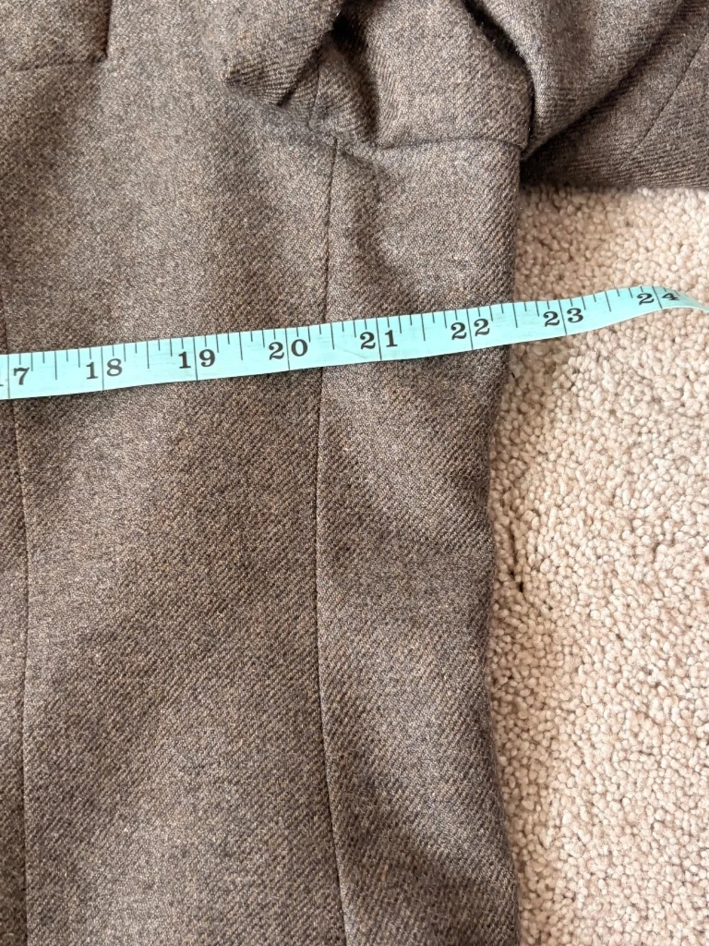Share Jack Victor 42L Pure Cashmere Sport Coat Brown Herringbone Italy Fabric Ca